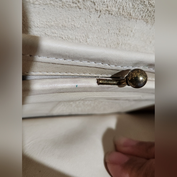 Vintage Coach Shoulder Purse 9385 - Bone - Picture 13 of 15